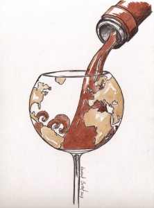 Laurent-Bessot-vin-rouge-verre-globe